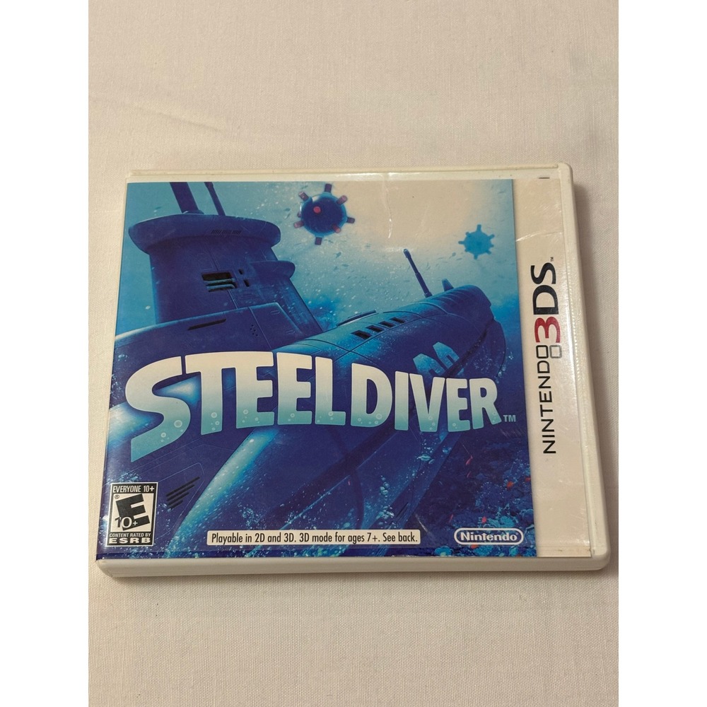 Steel Diver Nintendo 3DS Game Complete with Case and Manuals